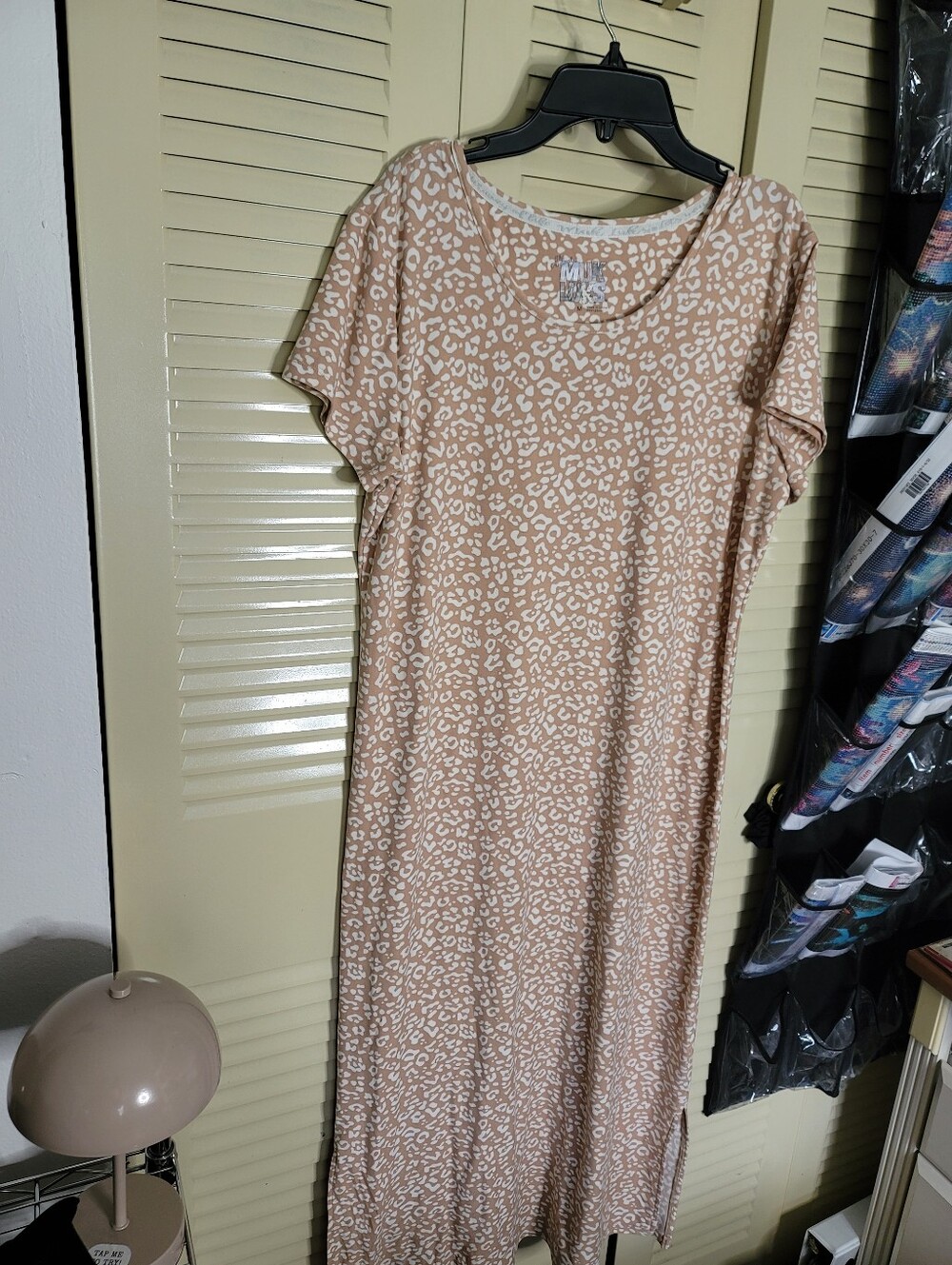 Muk Luk Leopard Print Dress Size Medium